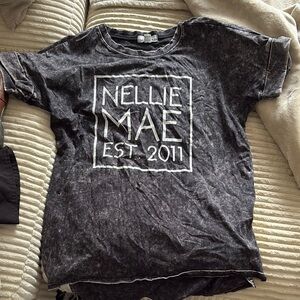 Zenana Outfitters Black Vintage Short Sleeve Tee